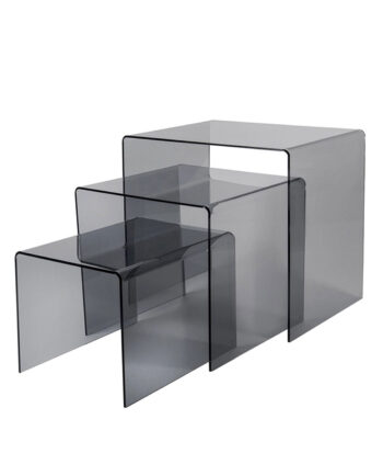 Set 3 tavolini sovrapponibili