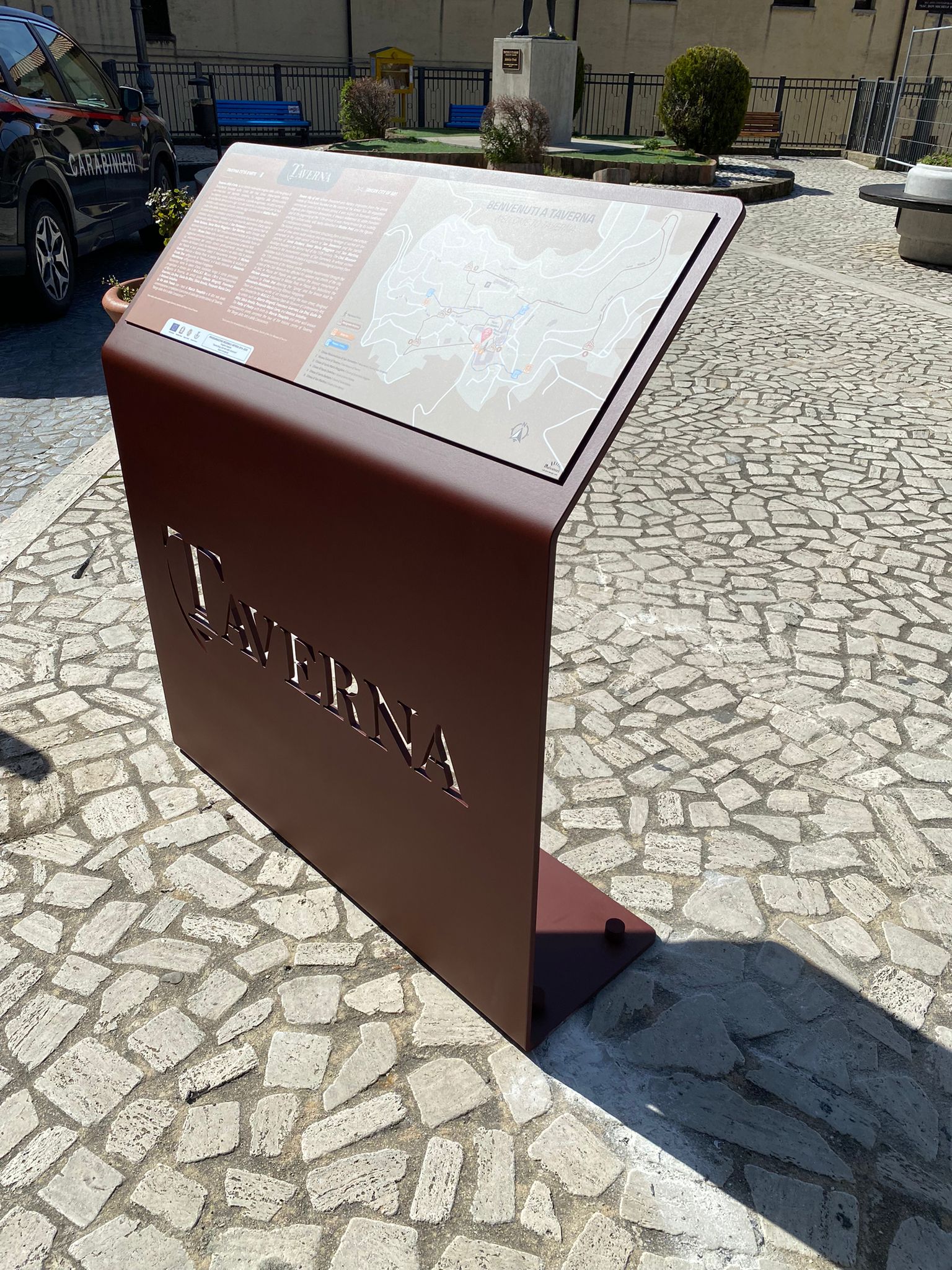 Leggio metallico da esterno